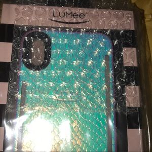LUMEE DUO (front &back) LIGHTED IPHONE XS MAX CASE